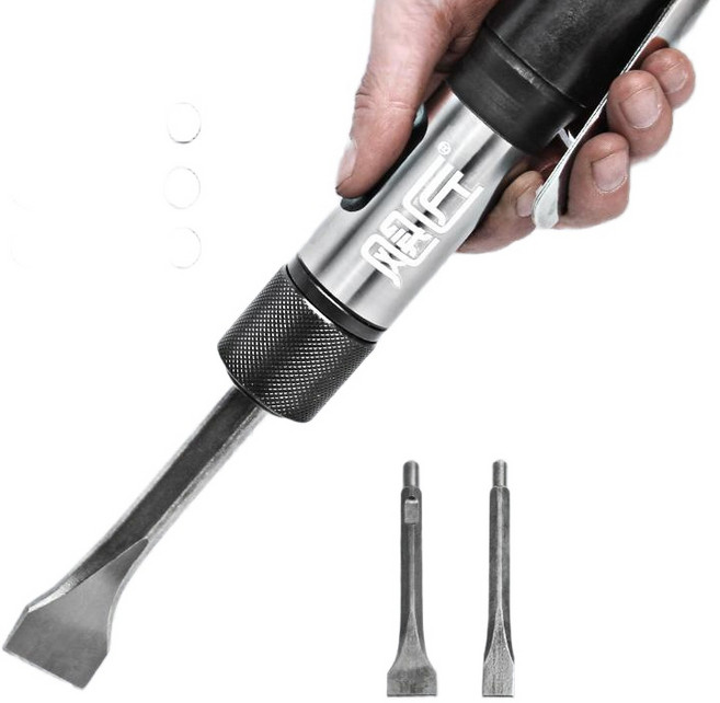 공압 치퍼 에어 치핑기 콘크리트 함마 석재 뿌레카 해머 툴 슬래그 시멘트, 1. CZ1 1단계+삽 1개 오일 1개