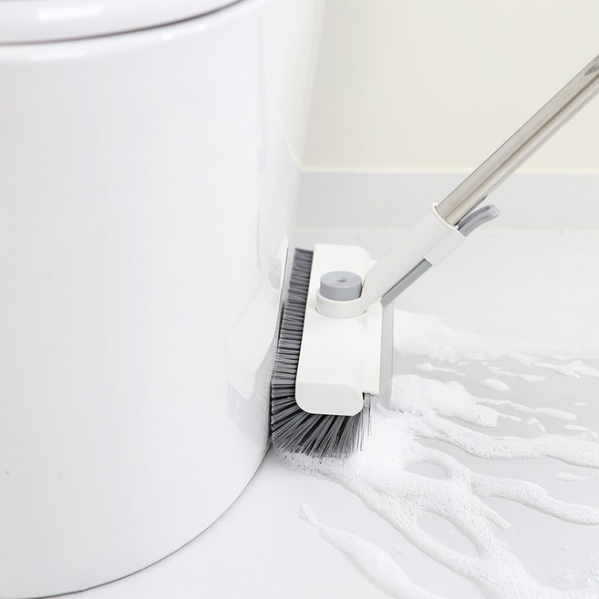 크린리빙 욕실청소 멀티 브러쉬 스퀴지 바닥 틈새 청소솔, 1개