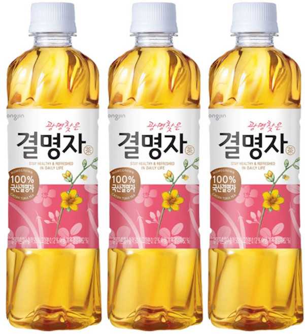 웅진 광명찾은 결명자차, 500ml, 3개