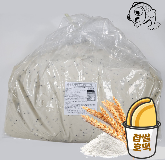 행복한 잉어빵 찹쌀 호떡 반죽 10kg, 1개