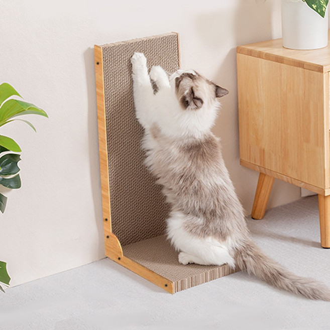 PETCHUCHU 고양이 스크래쳐 벽면형 수직스크래쳐