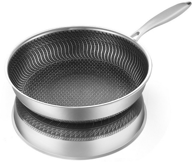 Fanood 316스텐 프라이팬, 1개, 28cm