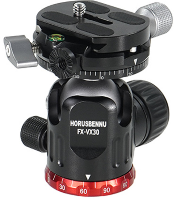 호루스벤누 FX-VX30 듀얼패닝 멀티플 도브테일 볼헤드, 1개