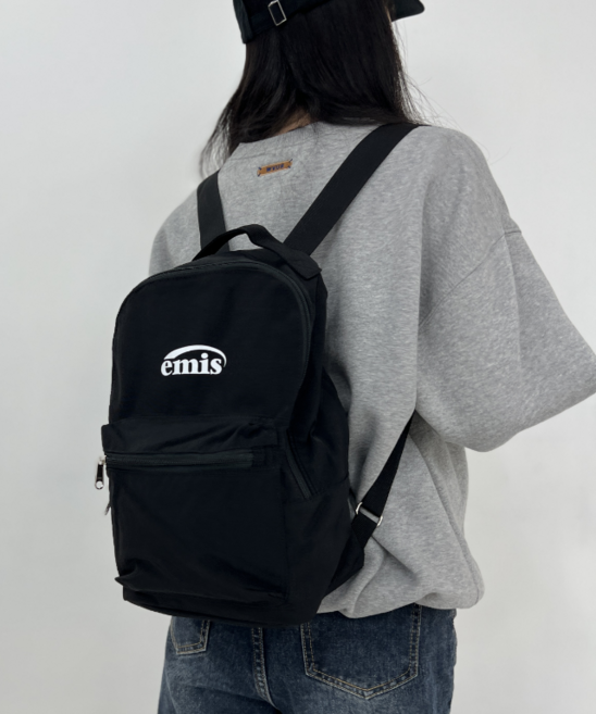 이미스 로고 미니 백팩 여성 키즈 미니백 가벼운 캐주얼 가방 데일리백
