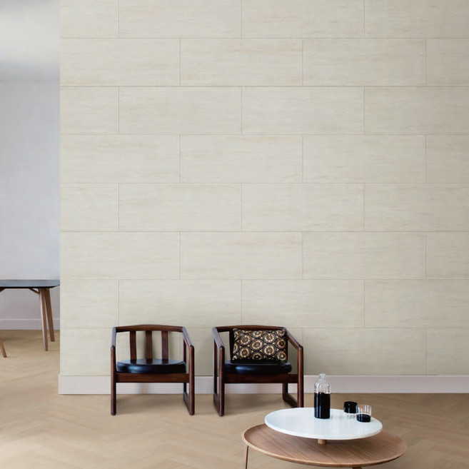 동화자연마루 디자인월 방염 트라버틴 라이트2 거실 자재, 1개