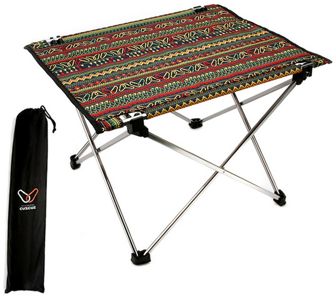 캠핑 미니 롤테이블 1개, 무늬