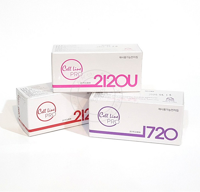 뷰티체인지 셀라인프로 엠보니들 반영구니들, 스틸, 20개