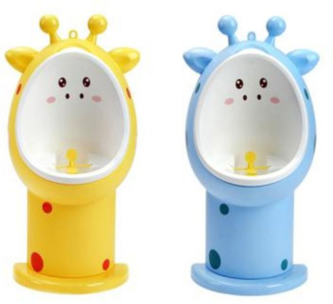 베이비캠프기린 캐릭터 남아소변기, 블루