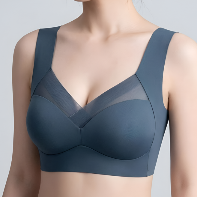 펄빈 편안한 노와이어 빅사이즈 심리스 브라