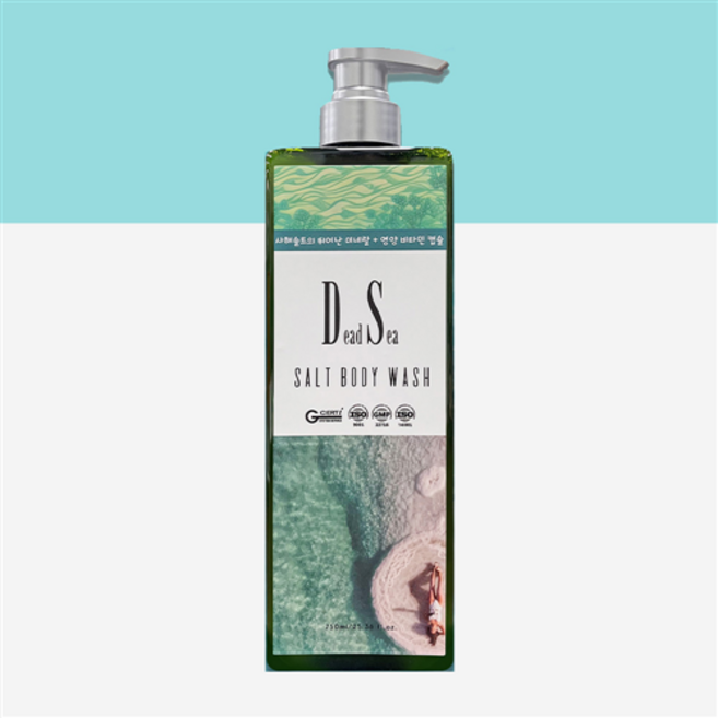 이스라엘 사해 솔트바디워시 GT, 1개, 750ml