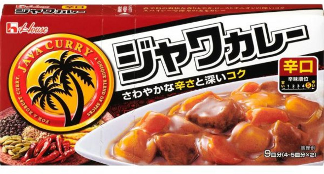 일식 카레 하우스 자와카레 매운맛 185g, 1개