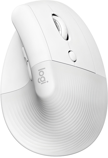 로지텍 리프트 버티컬 에르고노믹 마우스, 펄 화이트