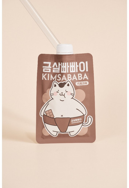 kimsababa 巧克力蛋白粉 60g 巧口奶昔 健身蛋白補充 美味巧克力口味 低脂低糖, 1個, 黃豆