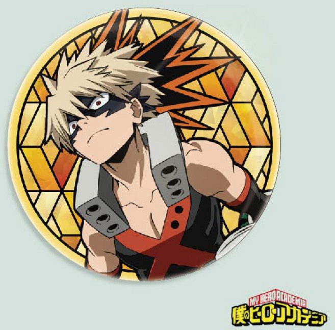 나의 히어로아카데미아 홀로그램 뱃지 58mm 캐릭터 굿즈 미도리야