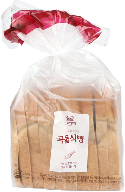 [신라명과] 곡물식빵 발송당일 생산, 400g, 1개