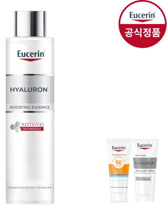 [유세린] 하이알루론 부스팅 에센스 100ml [증]에피셀린 미니7ml+선 프로텍트 미니5ml, 1개