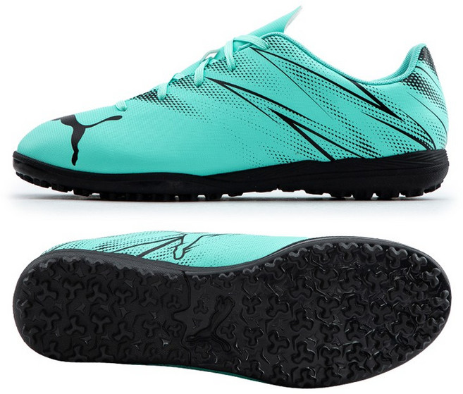 푸마 주니어 아타칸토 TT 키즈 입문용 풋살화 민트 107481-10