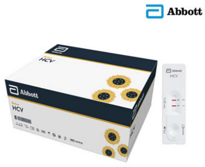 애보트 바이오라인 HCV 검사키트 30회분 C형 간염 검사 신속 테스트, 1개