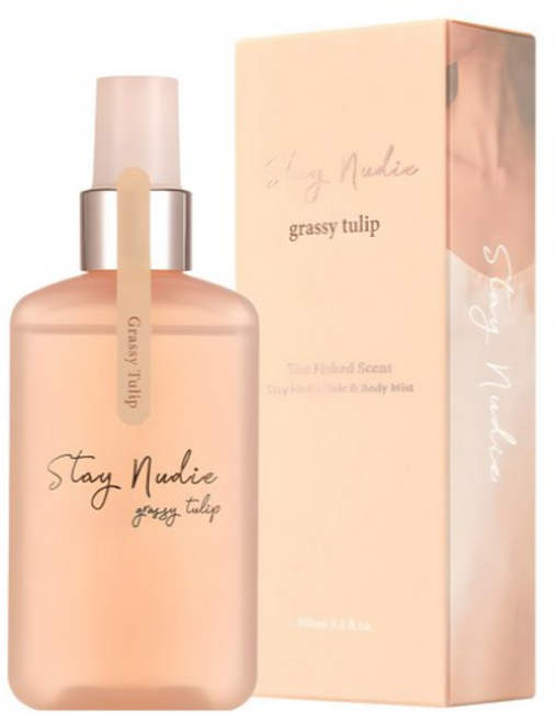 바디홀릭 스테이누디 헤어 앤 바디미스트 그래시 튤립향, 100ml, 1개