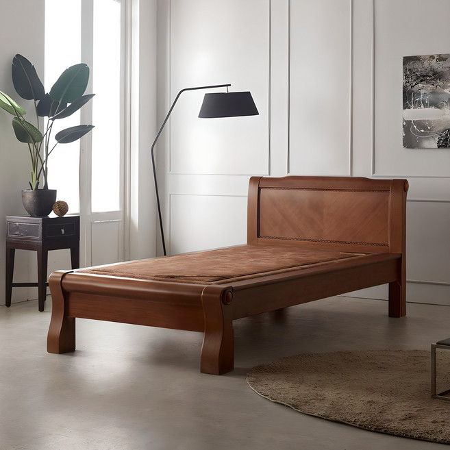 동서가구 명가흙 모던 편백나무 인볼브 싱글 S 황토볼 흙침대 DF638088, 엔틱