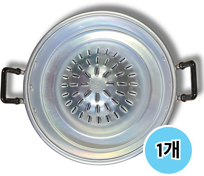태국 후라이팬 BBQ KOREA PAN 바베큐 무가타 샤브샤브 30CM, 1개