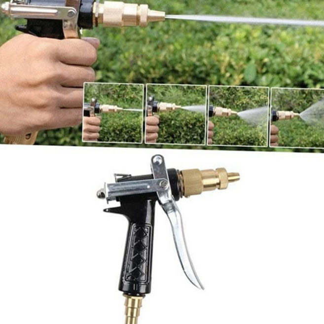고압 에어 워터건 세차용 분사기 다목적 청소 고압세척기 강력분사건 세차용품 공압공구, 1