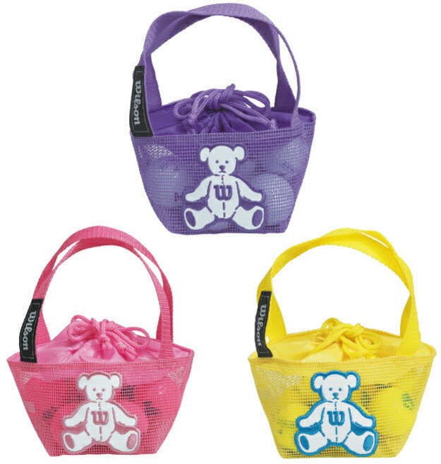 윌슨 베어4 BEAR4 골프공 8P 수납백 케이스 세트, 1개, 1개입, YE