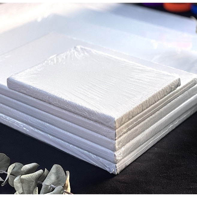 金羽毛 畫布 小尺寸 厚度15mm 多款造型 純棉畫布 素描 彩繪 油畫布 無框畫, 1個, 2040號