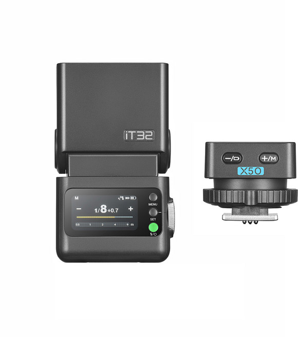 고독스 IT32 TTL 카메라 플래시, 1개, Godox-IT32+X5-O