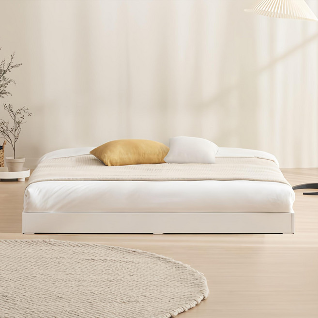 소소이에 히쿠 무헤드 저상형 프레임 단품 방문설치, 화이트