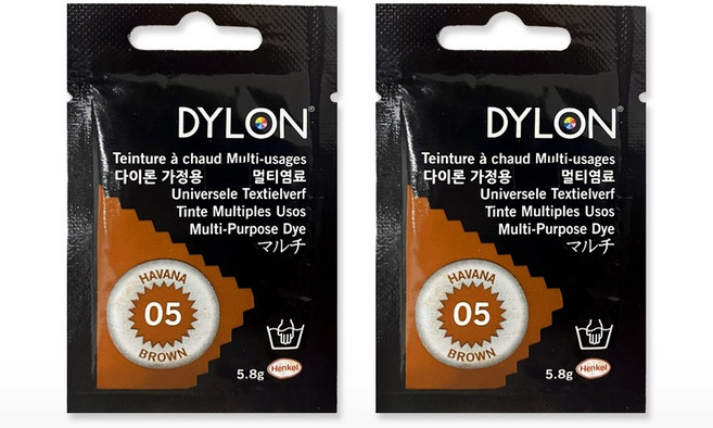 다이론 멀티염료(05) 2개입 하바나 브라운, 단품, 단품