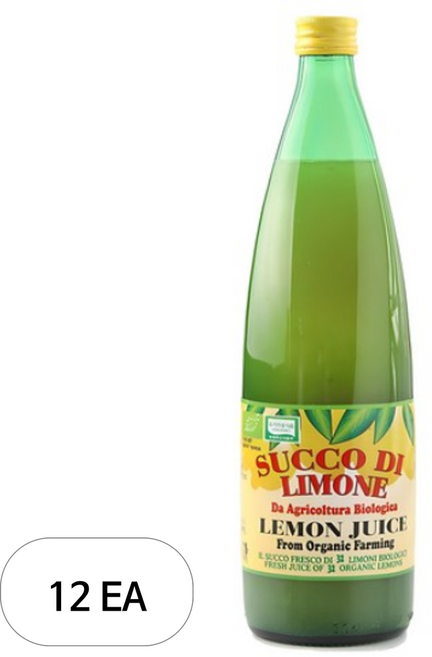 유로푸드 유기농 레몬주스, 1L, 12개