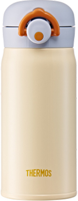 써모스 텀블러 마이 디자인 보틀 원터치 타입 시즌3 350ml JNR-352K, 써모스 JNR-352K-Y 옐로, 1개