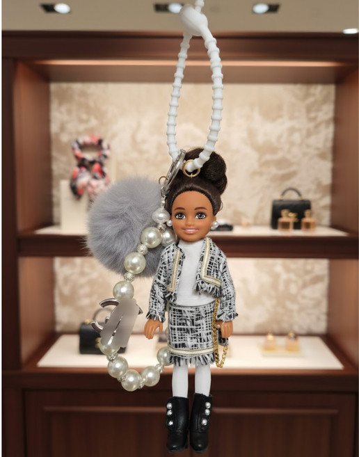 (핑크팝) USA 마텔 정품 바비 남자친구 켄 키링 참 옷 모두 포함 풀 구성 babie little chelsea ken 백꾸 백참 빽꾸템 폰꾸템 정품 바비 인형 켄인형 바비 남