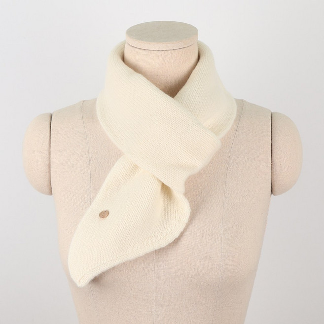 에스랑 밀키울 여성 쁘띠 미니 울 네키 머플러 목도리