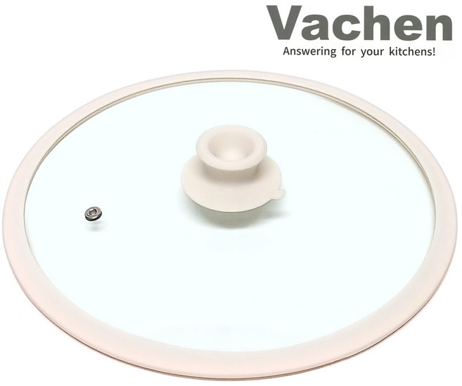 토탈하우스 바첸 쿠커블웨어 헤스티아 전용 뚜껑 (원형) Vachen 실리콘 유리뚜껑, 1개, 29cm