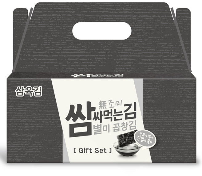 삼육수산 삼육김 쌈싸먹는 김 별미 곱창김 (7.2g(4절10매), 10개, 선택완료