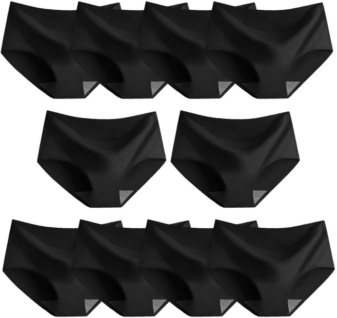 세카이젠 아이스 심리스 여성 팬티 10장