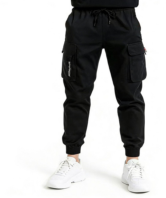 차쿠 4계절 남성 카고바지 테크웨어 조거팬츠 포켓 캐주얼팬츠 작업복바지(4계절 겨울 기모)