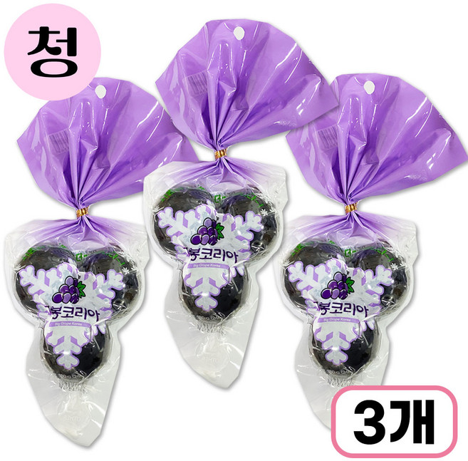 거봉코리아 쿄호젤리, 180g, 3개