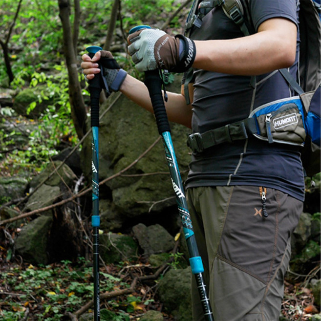 휴몬트 3단 등산 스틱 MSL-505 신제품 (세트) 3 colors 블루 그린 오렌지, 그린 (세트), 1개