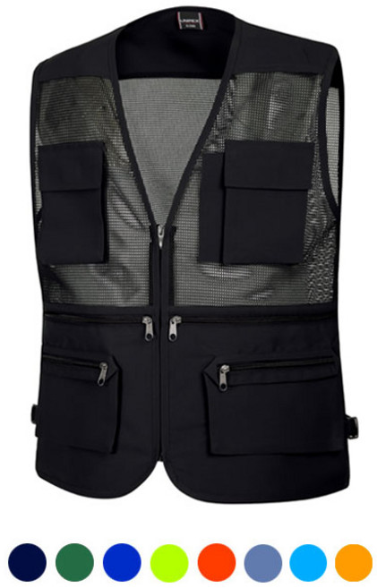 [유니폼플라자] 경량 여름 망사조끼 1p 작업복 조끼 UP-V12REX-1p