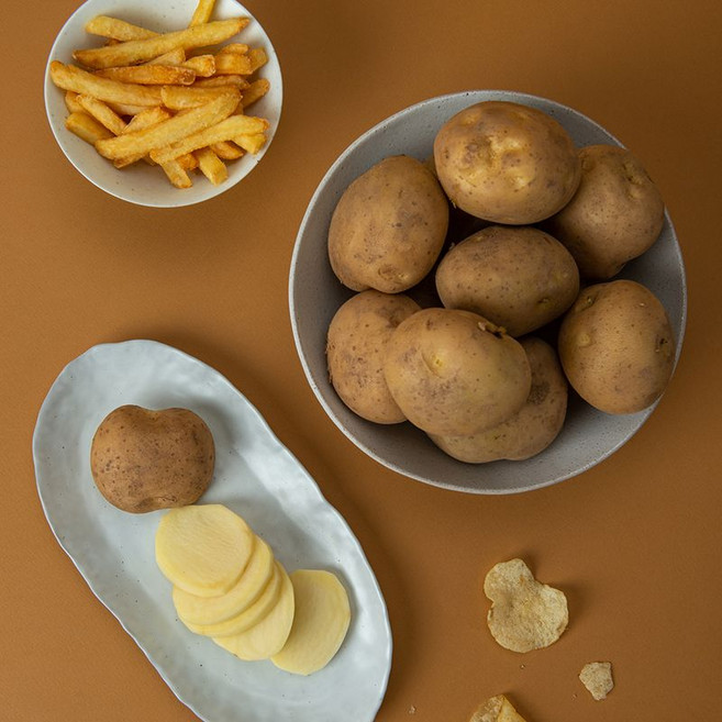 국내산 감자 중, 10kg 중(50-70g), 1개