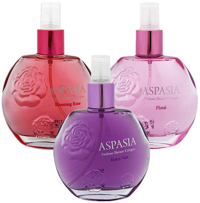 아스파시아 퍼퓸 샤워코롱 150ml 돌체베르/블루밍로즈/후로랄 중 택1, 1개
