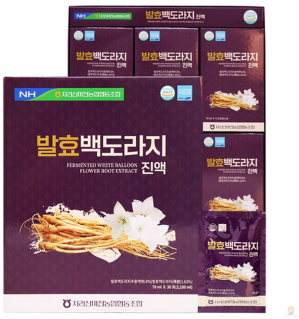 발효 백도라지 진액 30포 x 4개 명절