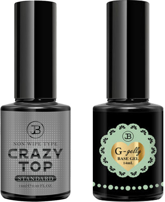그라시아재팬 그라시아 지젤리베이스 14ml+스탠다드 탑젤 14ml_1세트, 1세트, 지젤리베이스 14ml+스탠다드 탑젤 14ml