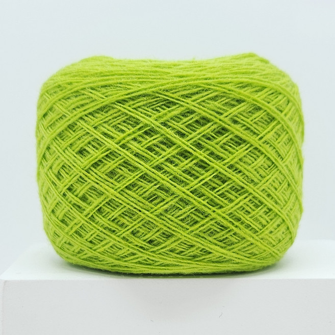 [뜨개실] 50g 램스울 3합, 26 연두, 1개