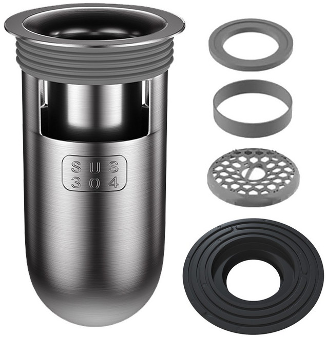 민크 화장실 욕실 냄새차단 하수구 트랩