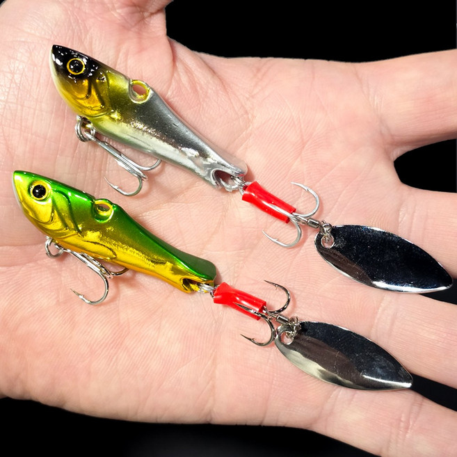 스핀바이브 메탈지그 광어 농어 루웍스 리얼스핀 메탈 바이브 20g LWL-18, 30g, #01 옐로우 / 실버