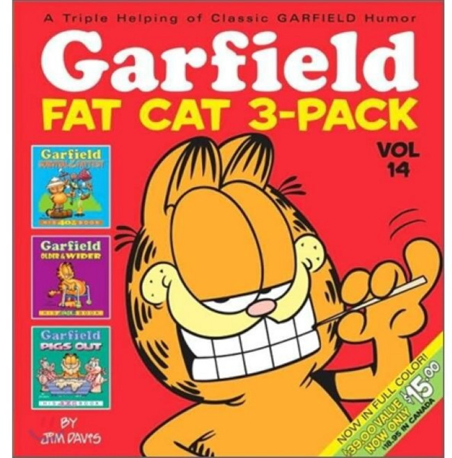 Garfield Fat Cat 3-Pack #14, Random House Worlds